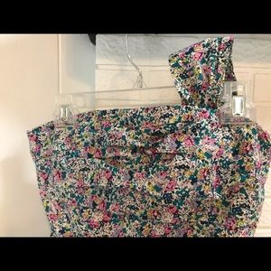 J.crew liberty print dress.